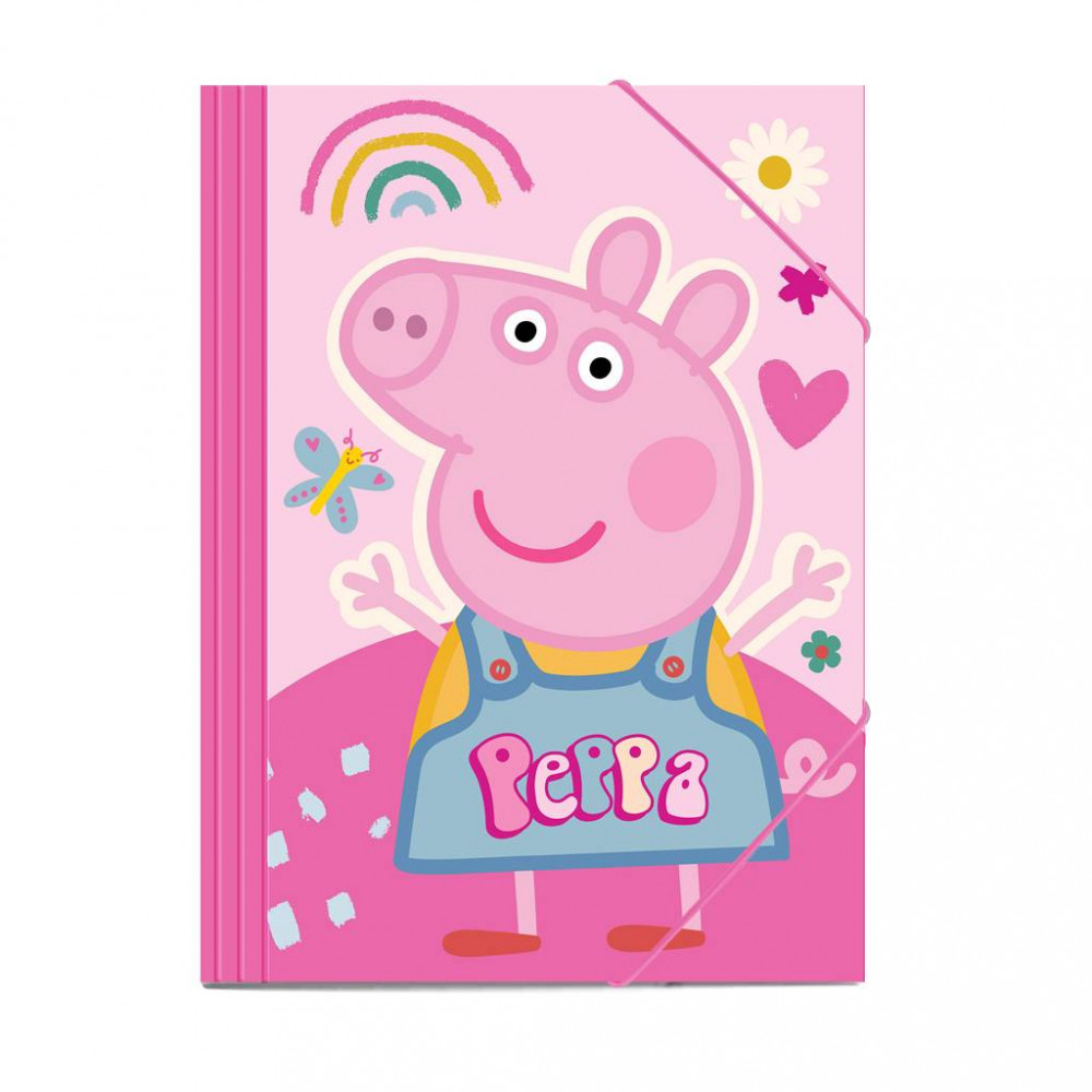 Ντοσιέ με λάστιχο Peppa Pig A4