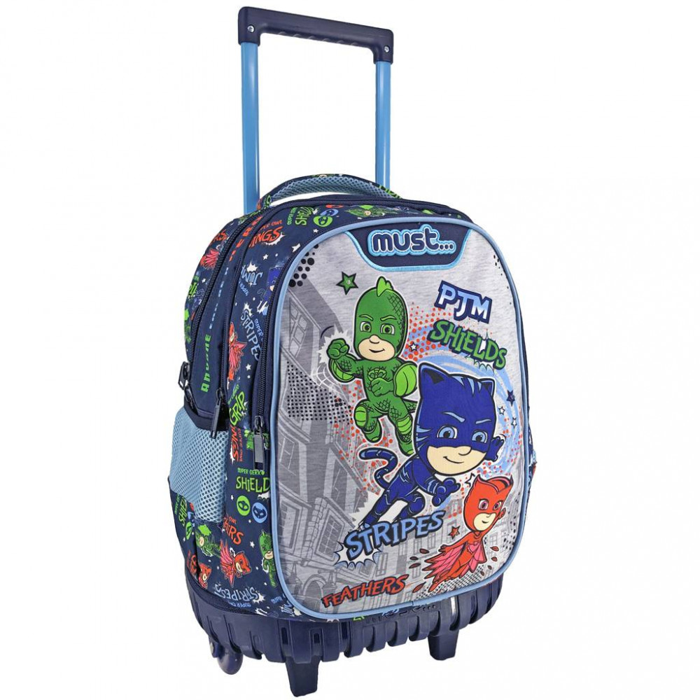 Τσάντα Trolley Pj Masks Anyone can be hero 34x20x44cm