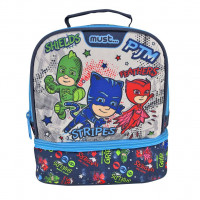 Tσαντάκι φαγητού Must Pj Masks anyone can be a hero 24x12x20cm