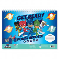 Μπλοκ Ζωγραφικής Pj Masks Power heroes  40φυλ