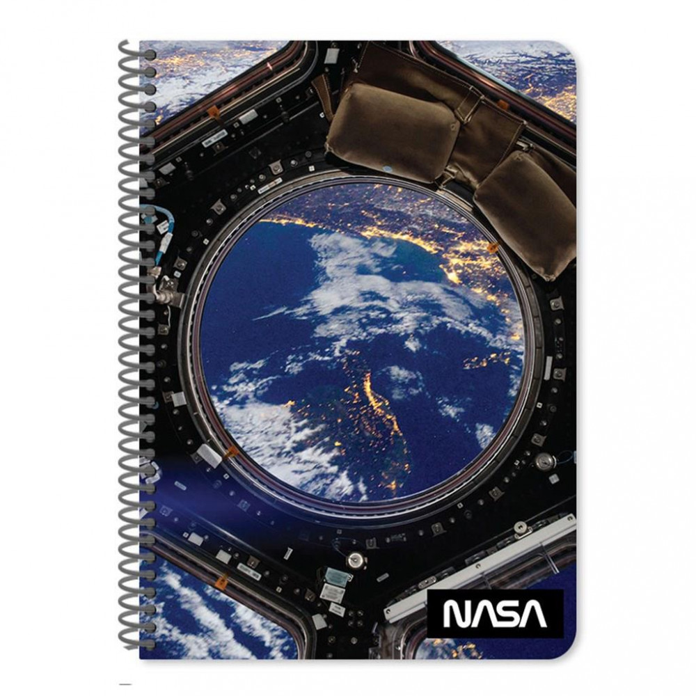 Τετράδιο σπιράλ Must NASA space 2 θεμάτων 17x25 60φ.
