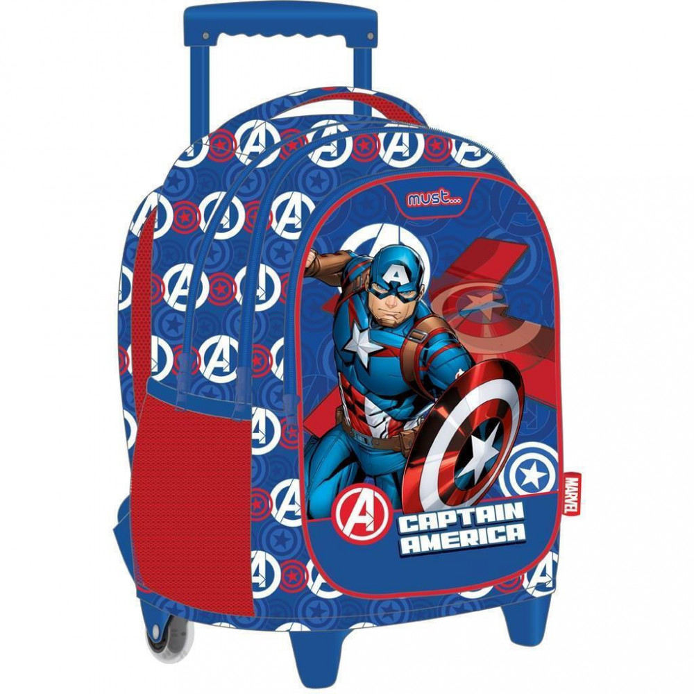 Τσάντα Trolley Must Captain America 34x20x44cm
