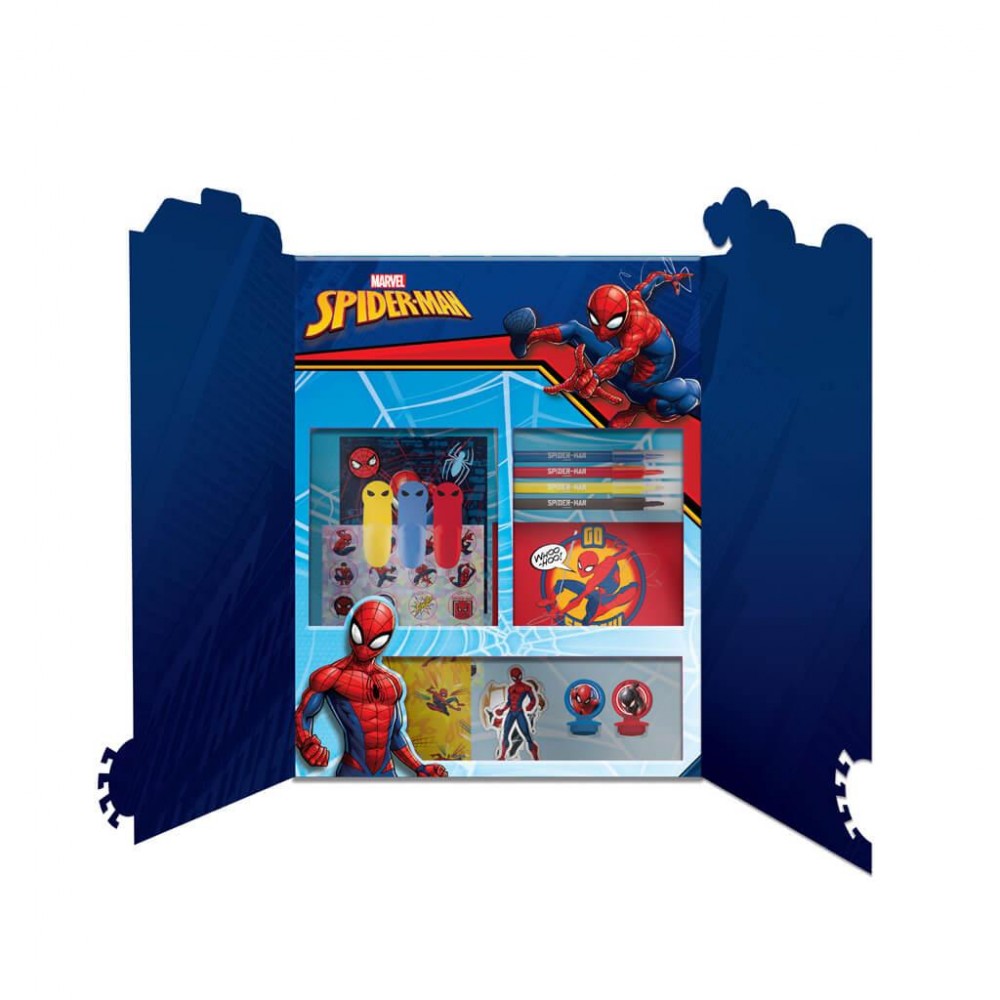 Σετ δραστηριοτήτων Spiderman 25τεμ. 25Χ5Χ32cm