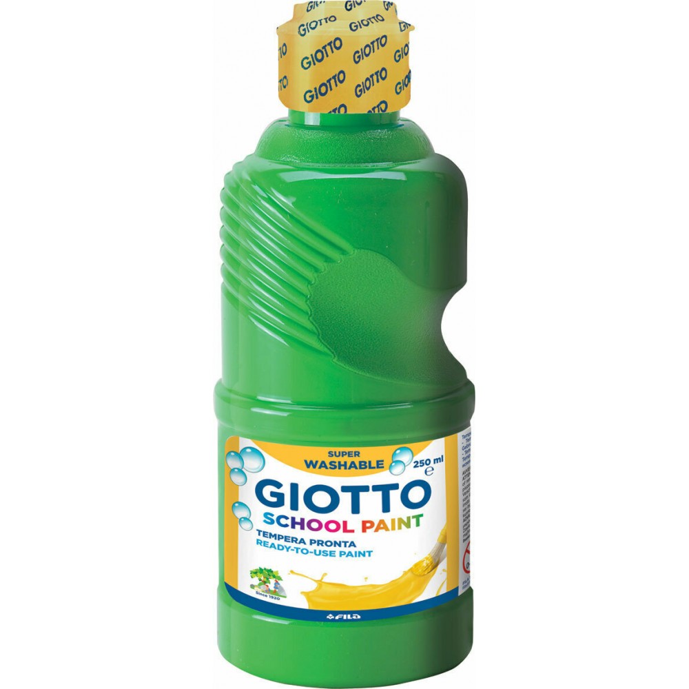 Τέμπερα Giotto School Paint πράσινο 250ml