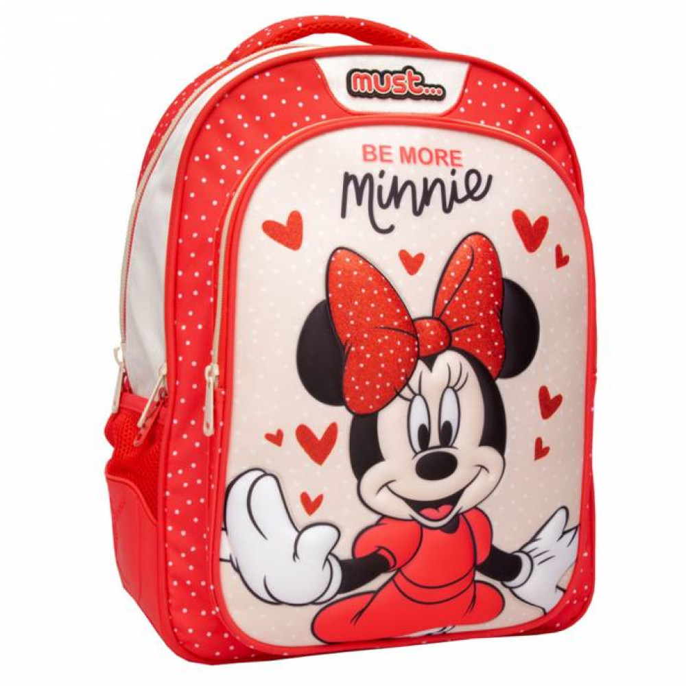 Σχολική τσάντα Must πολυθεσιακή Minnie Mouse Be More Minnie