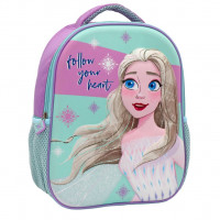 Τσάντα Nηπιαγωγείου 3D Eva Frozen 2 go with your heart 26x10x32cm