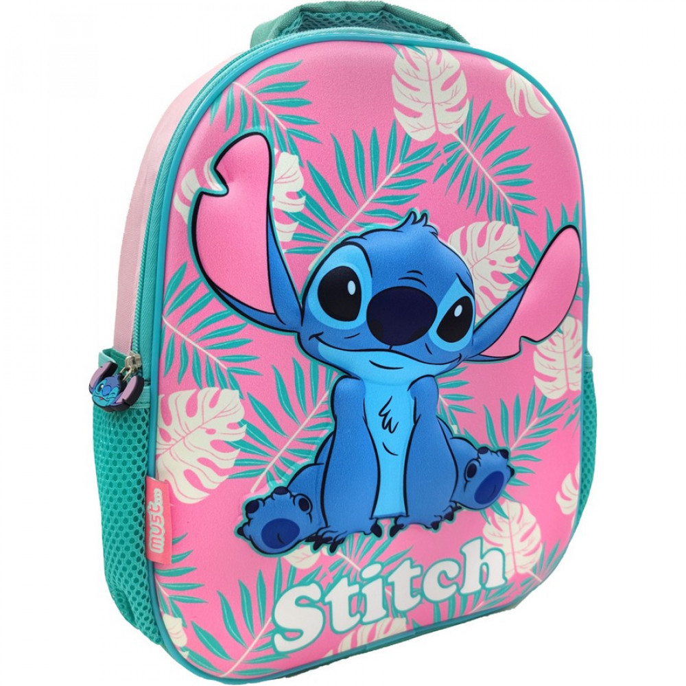 Τσάντα Nηπιαγωγείου Must Lilo & Stitch  EVA 3D 27x10x31cm
 1 θήκη