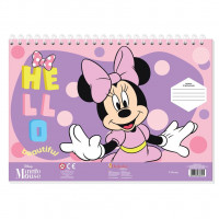 Μπλοκ Ζωγραφικής Minnie Hello beautiful 40φυλ
