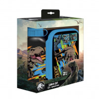 Σετ φαγητοδοχείο 800ml - παγούρι αλουμινίου 500ml Disney Jurassic