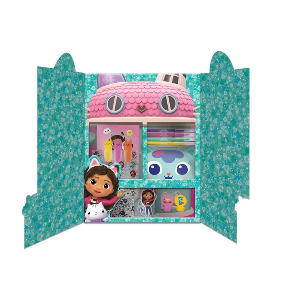 Σετ δραστηριοτήτων Gabbys Dollhouse 25τεμ. 25Χ5Χ32cm