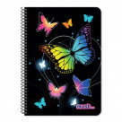 Τετράδιο σπιράλ Must Butterfly 2 θεμάτων 17x25 60φ.
