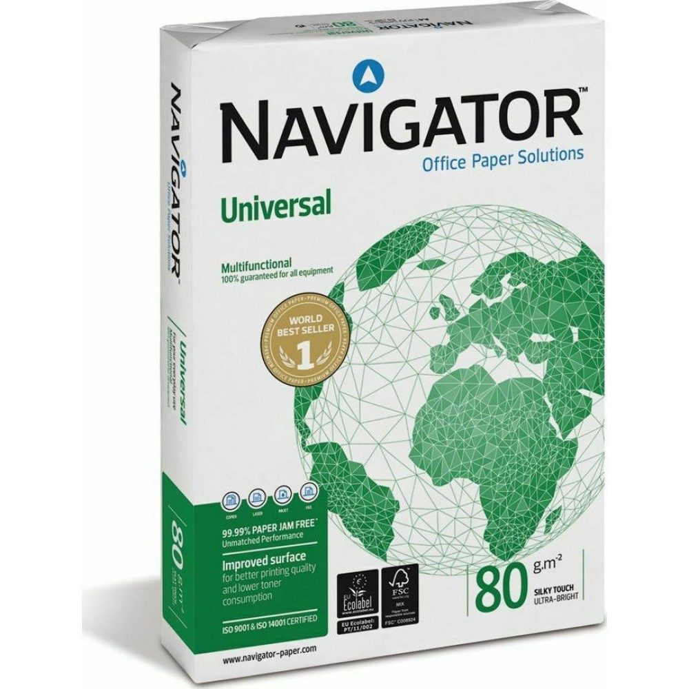 Χαρτί Εκτύπωσης A4 80gr Navigator 500φ