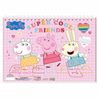 Μπλοκ Ζωγραφικής Peppa pig 23x33cm 40φυλ. 0482522