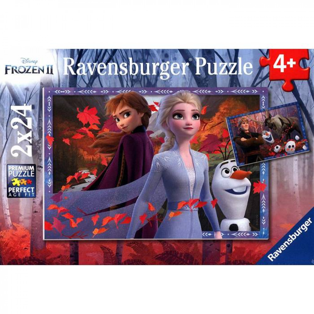 Παζλ Ravensburger 2X24 Ψυχρά και ανάποδα 2