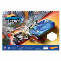 Μπλοκ Ζωγραφικής Hot Wheels 23x33cm 40φυλ. 0570253