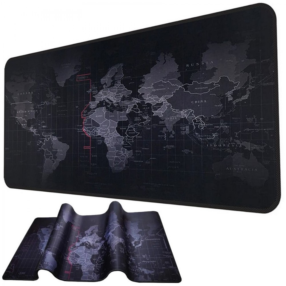 Gaming Pad World Map 80x30