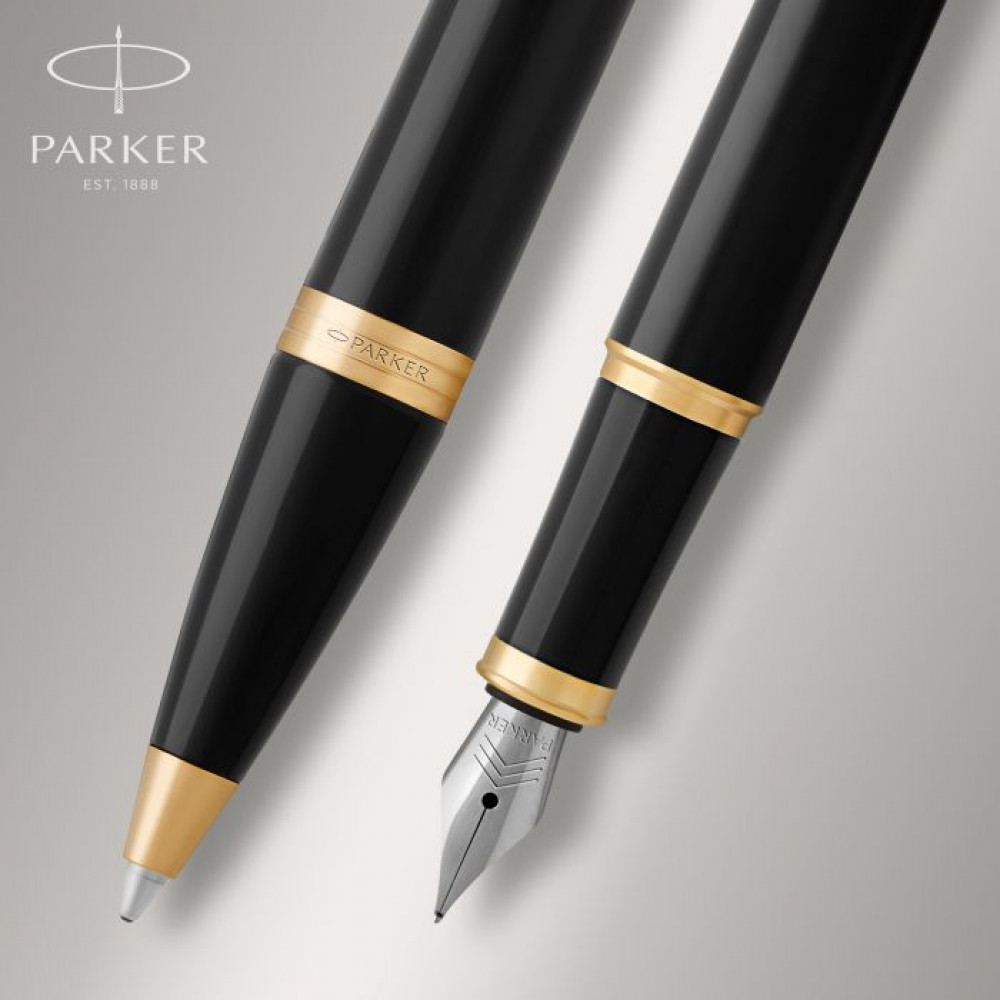 Σετ Parker IM Duo Laque Black GT Πένα & Ballpoint