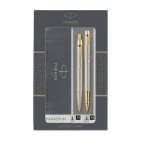 Σετ Parker ΙΜ Ballpoint Duo Brush Metal GT & Rollerball