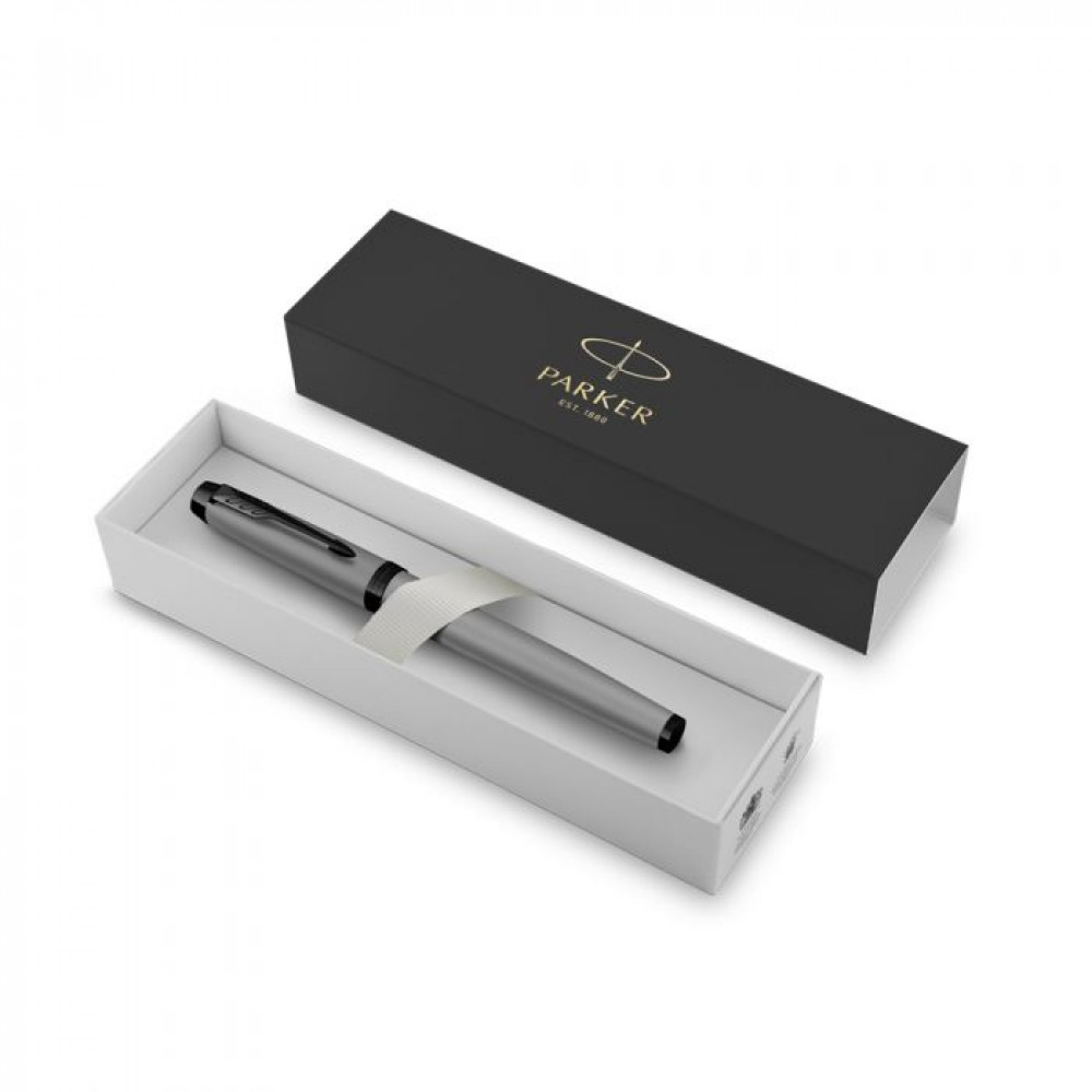 Rollerball Parker IM Core Metal Grey BT