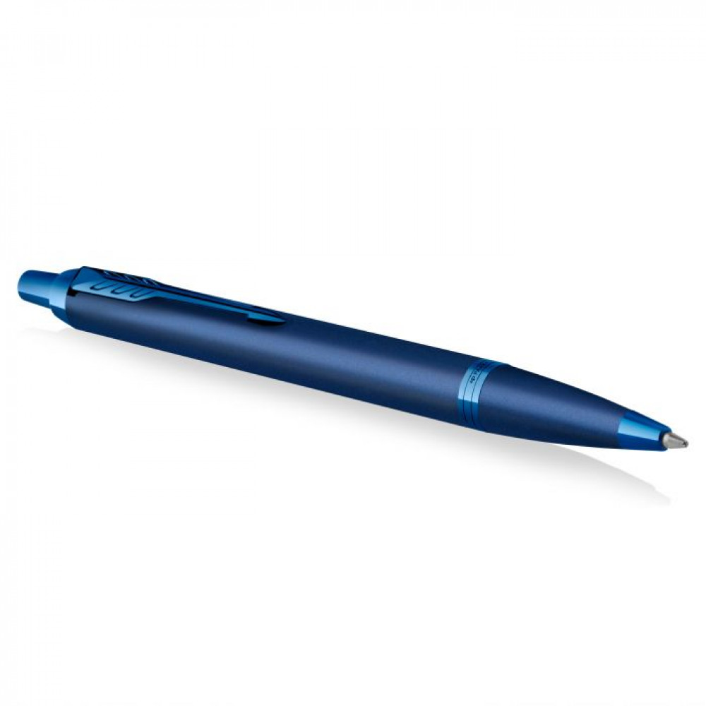 Σετ Parker IM Monochrome Blue Ballpoint με σημειωματάριο