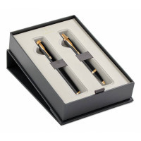 Σετ Parker IM Laque Black GT Ballpoint & Rollerball