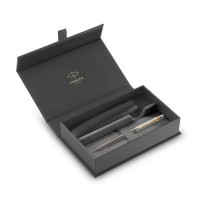 Σετ Parker Jotter XL Grey GT με δερμάτινη θήκη