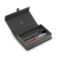 Σετ Parker Jotter Kensington Red CT Ballpoint με θήκη δώρο