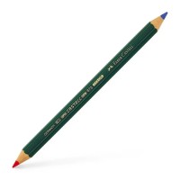 Ξυλομπογιά Faber Castell Jumbo διπλή κόκκινο μπλε