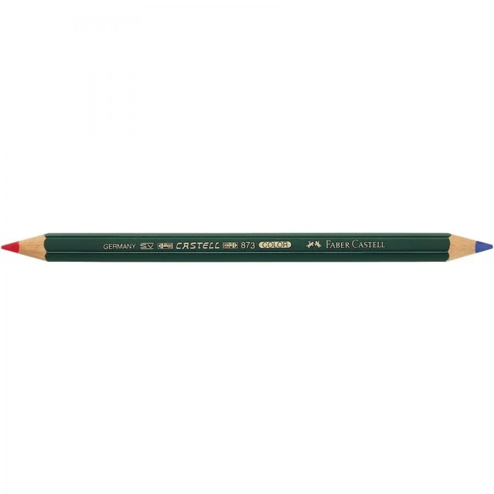 Ξυλομπογιά Faber Castell Jumbo διπλή κόκκινο μπλε