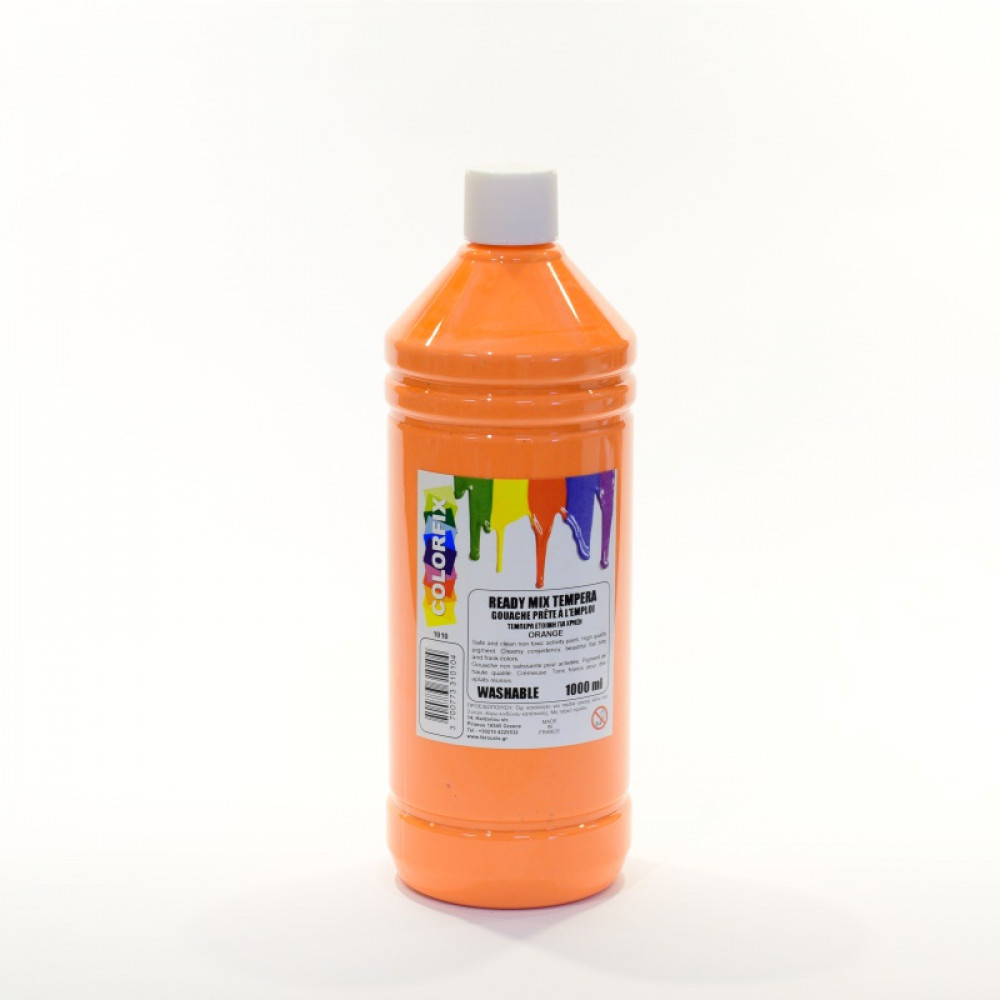 Τέμπερα Colorfix 1lt Orange