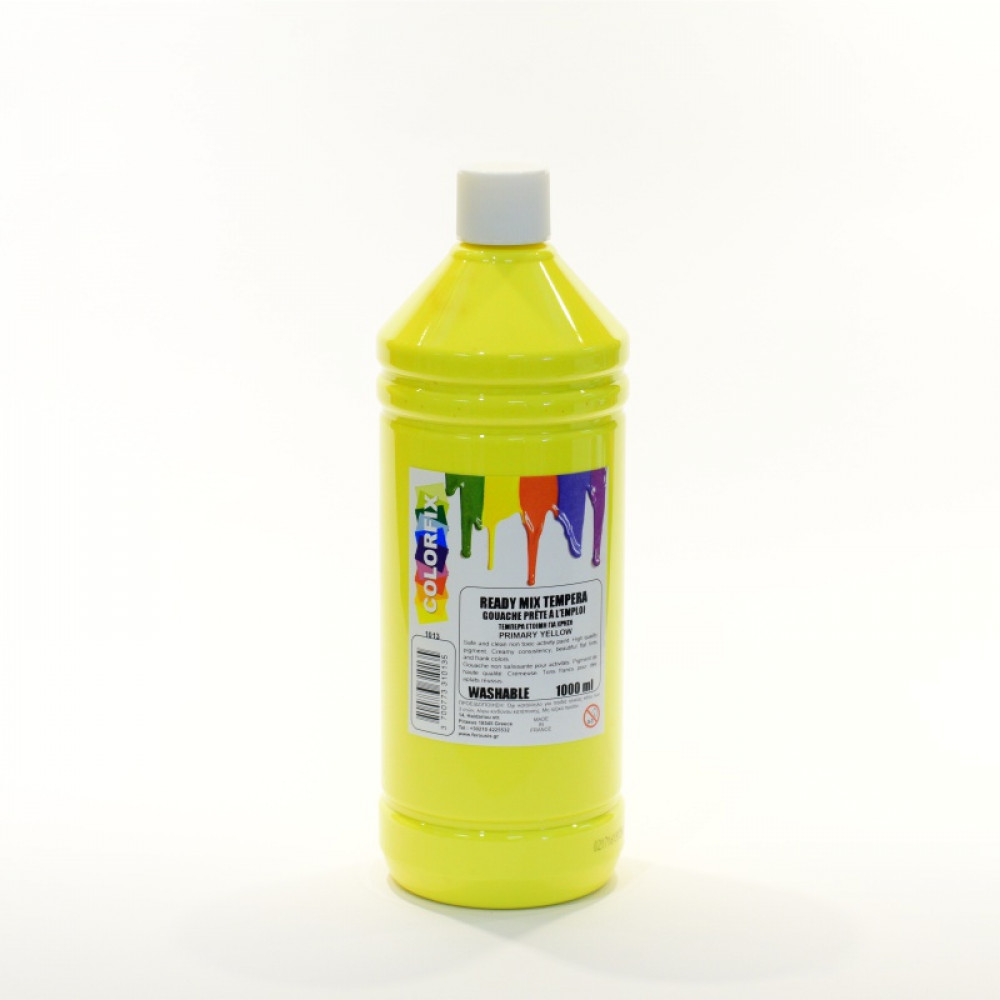 Τέμπερα Colorfix 1lt  Primary Yellow