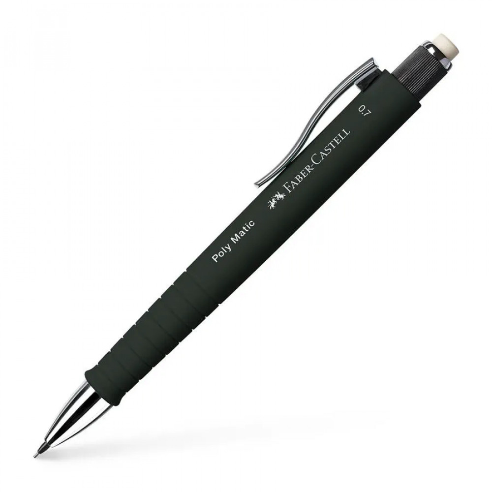 Μολύβι Μηχανικό Faber Castell Poly μαύρο 0.7mm