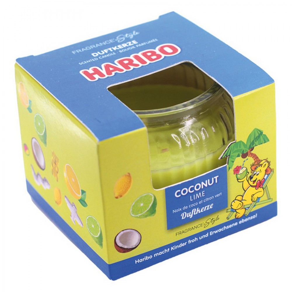 Κερί Haribo αρωματικό 89gr Coconut Lime