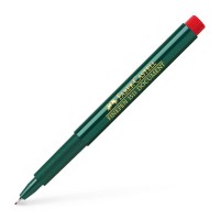 Μαρκαδόρος Faber Castell Fibre Tip 1511 red