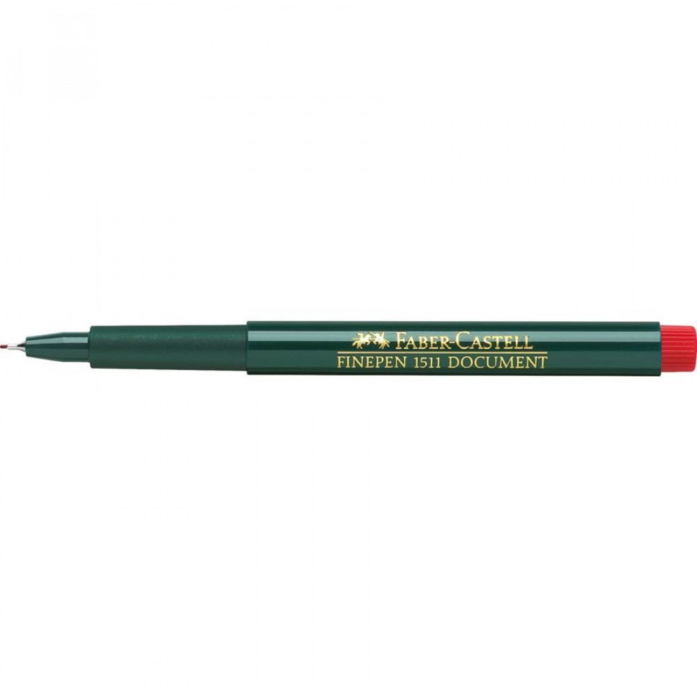 Μαρκαδόρος Faber Castell Fibre Tip 1511 red