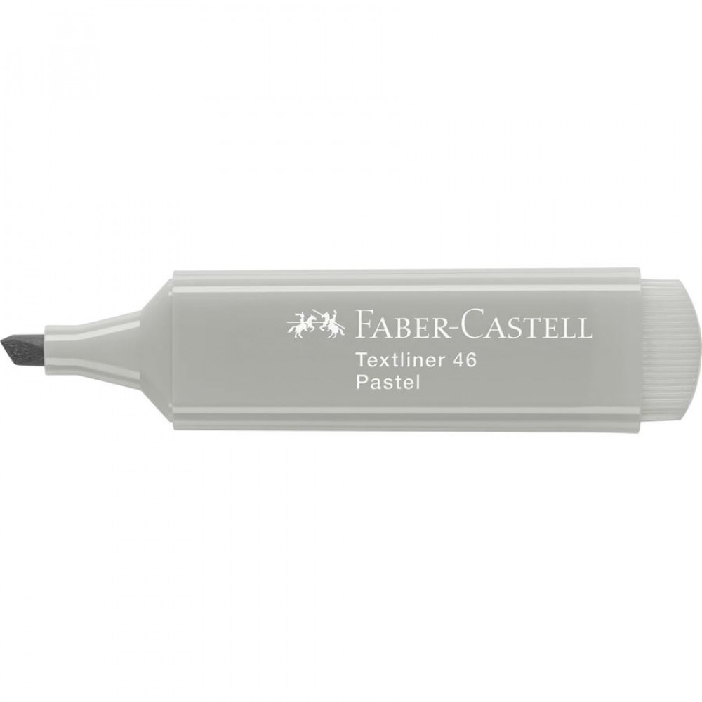 Μαρκαδόρος Υπογράμμισης Faber Castell 1546 παστέλ γκρι