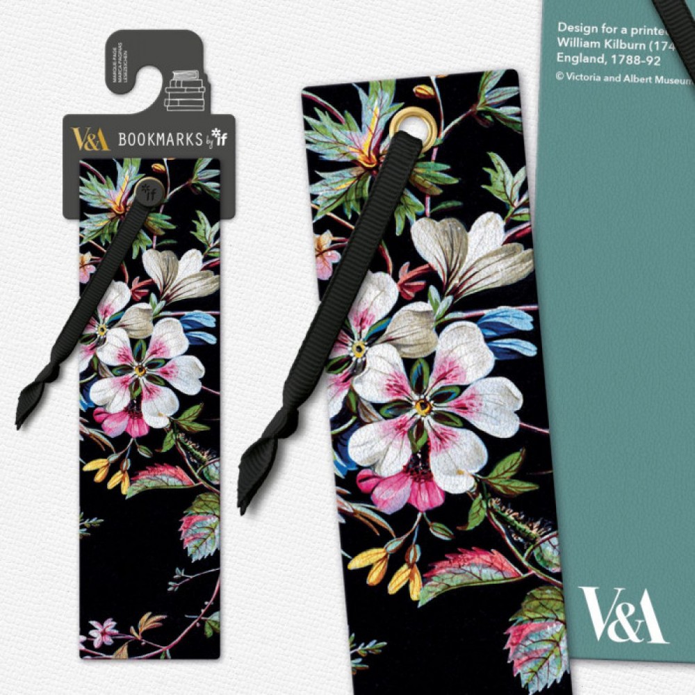 Σελιδοδείκτης if Black Floral