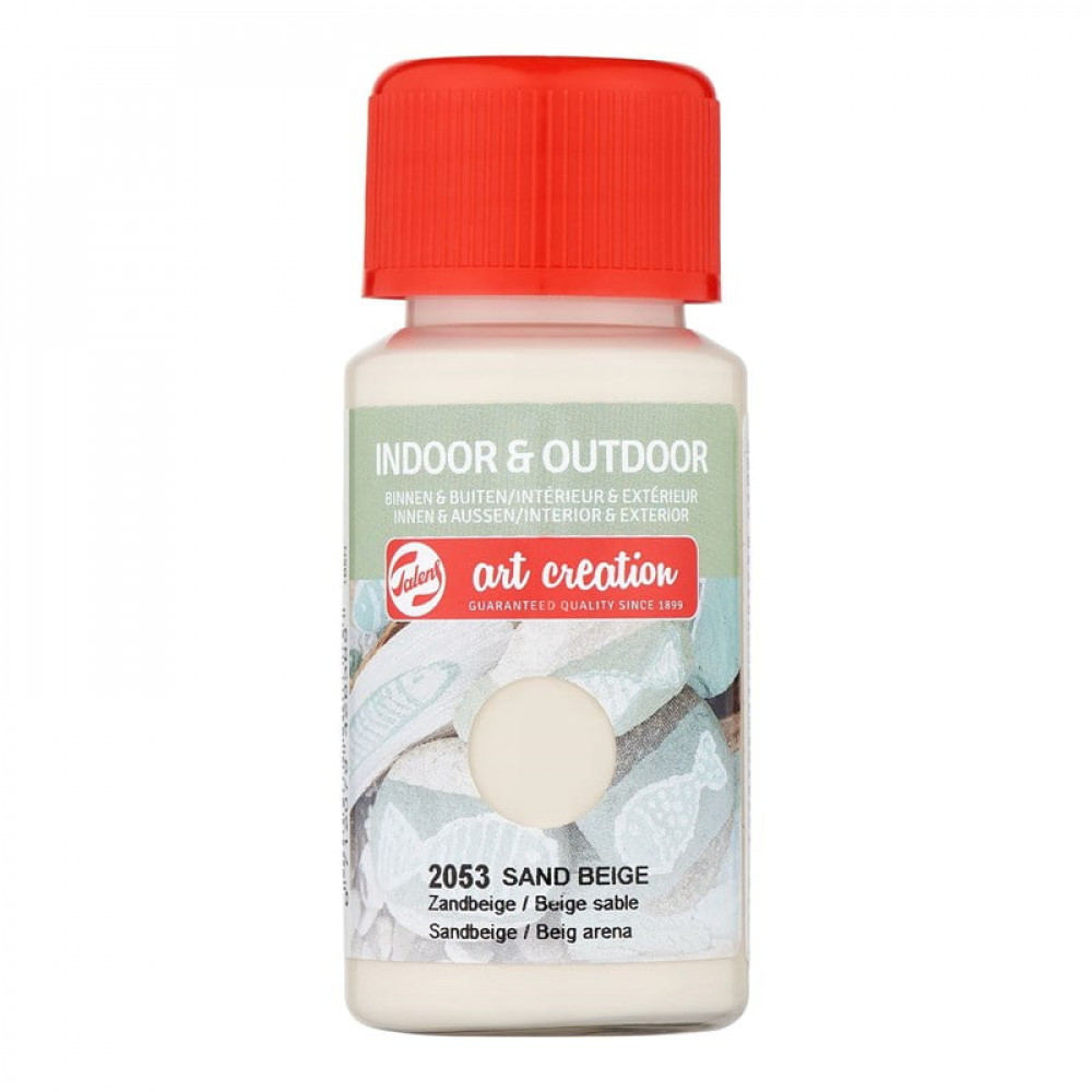 Χρώμα Indoor & Outdoor 50 ml Sand Beige 2053