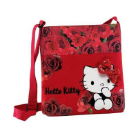 Τσαντάκι Hello Kitty χιαστί Roses