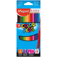 Ξυλομπογιές Maped Color Peps 12 τεμ. 183212