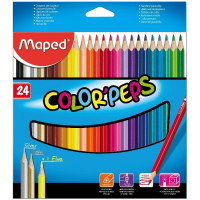 Ξυλομπογιές Maped Color Peps 24 τεμ. 183224