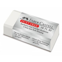 Γόμα Faber Castell Dust Free Λευκή μικρή