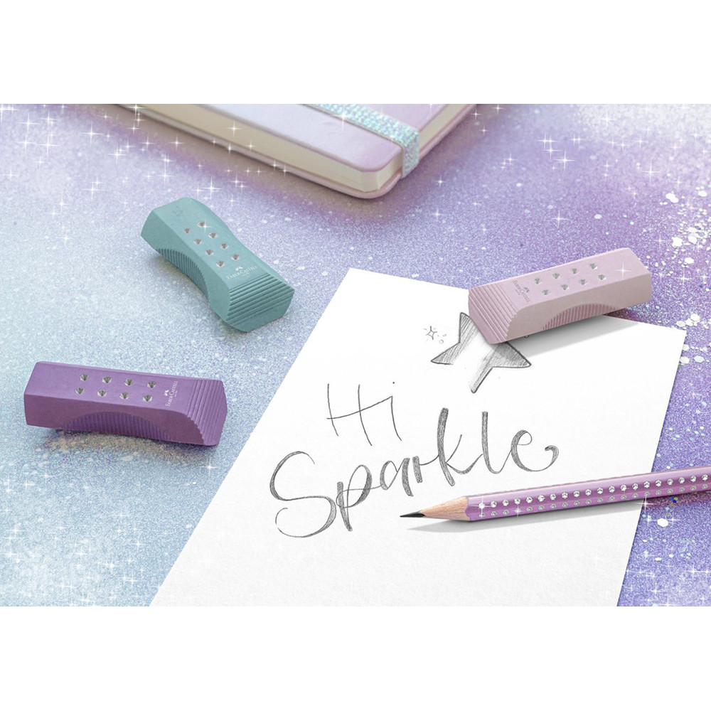 Γόμα Faber Castell Roll On Sparkle Cosmic (διάφορα χρώματα)