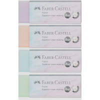 Γόμα Faber Castell Dust Free Pastel Colors (διάφορα χρώματα)