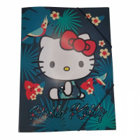 Ντοσιέ με λάστιχο Hello Kitty Aloha Α4