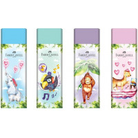 Γόμα Faber Castell Happy Jungle Pastel (διάφορα σχέδια)