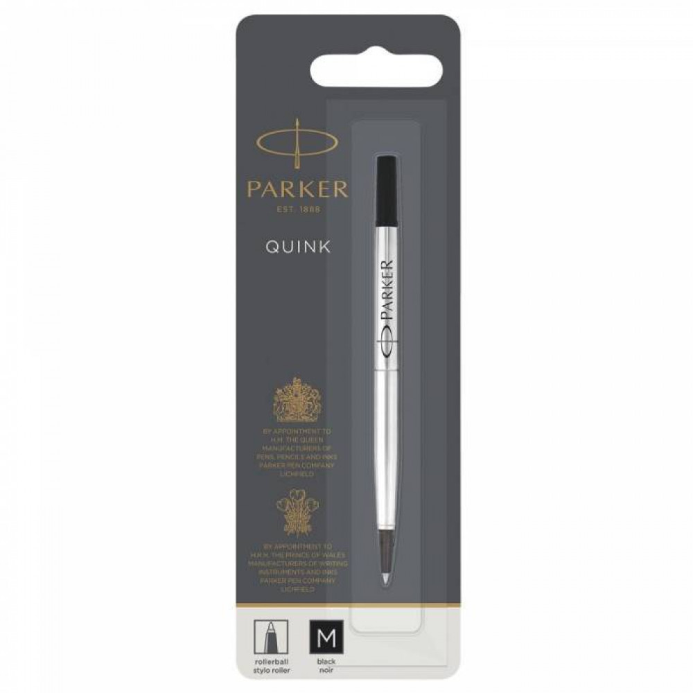 Ανταλλακτικό Parker Quink Rollerball μαύρο M