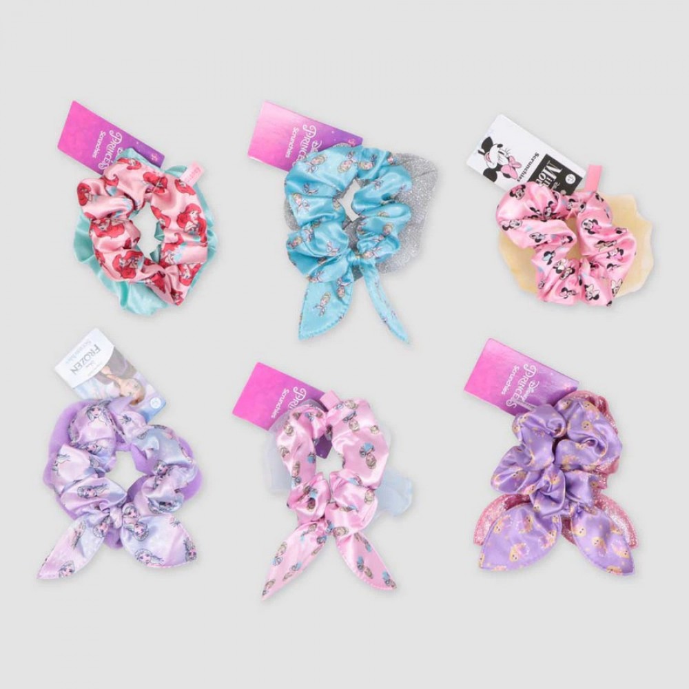 Hair scrunchies Disney 2 τεμ