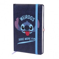 Σημειωματάριο Stitch Weirdos A5