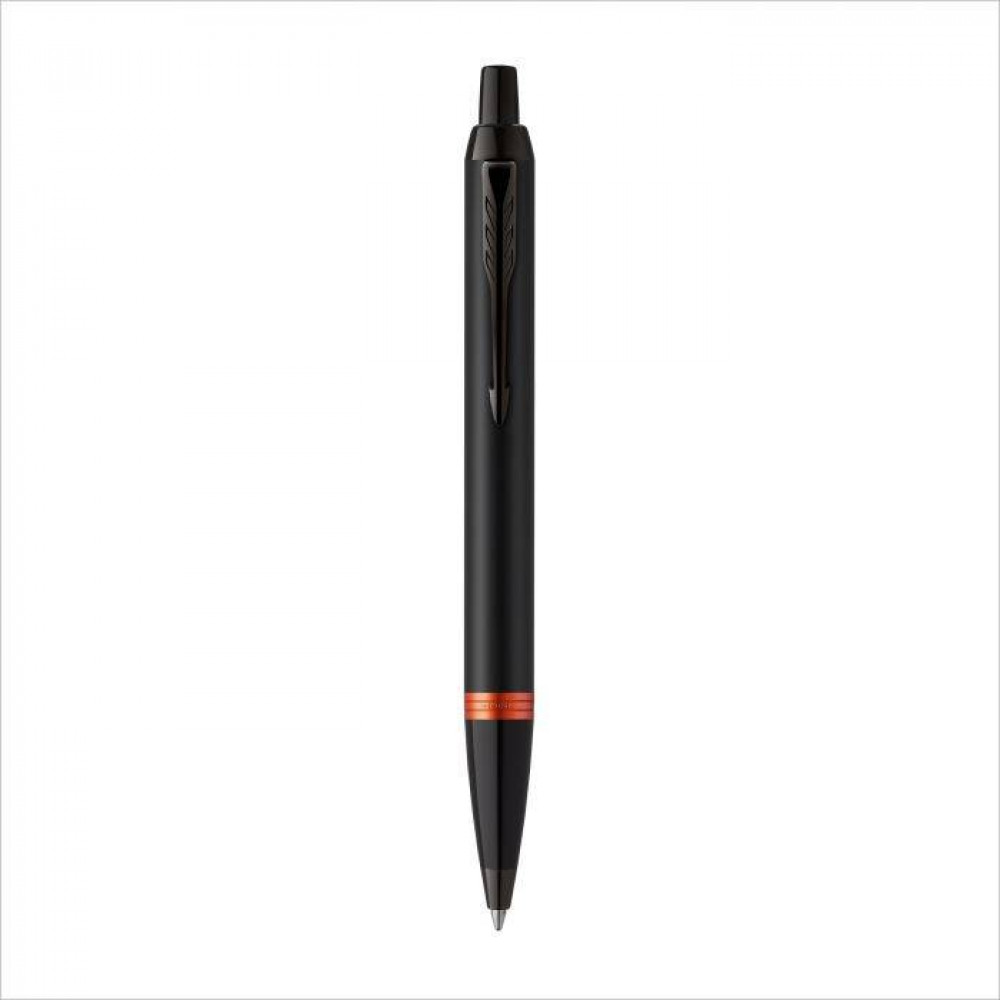 Ballpoint Parker IM Acromatic Flame Orange Vibrant Ring BT